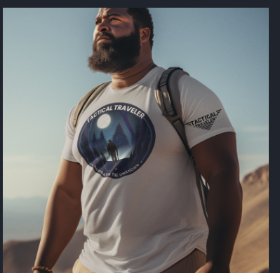 Tactical Traveler - Navigate The Unknown T-shirt