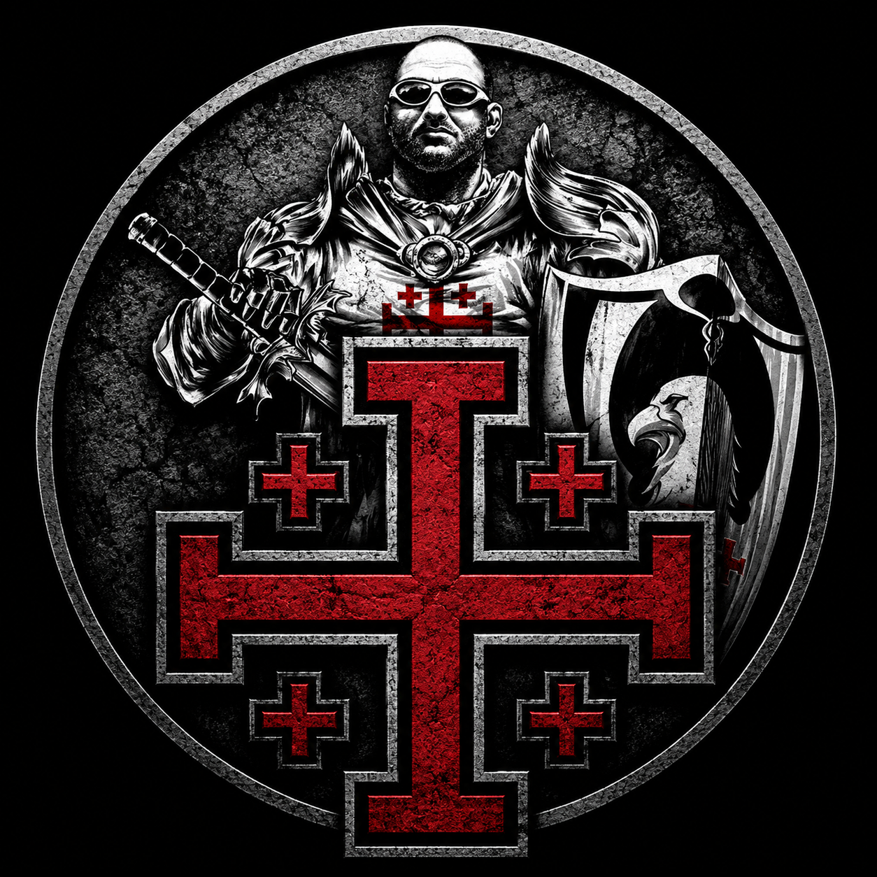 FIGHTING PREACHER logo